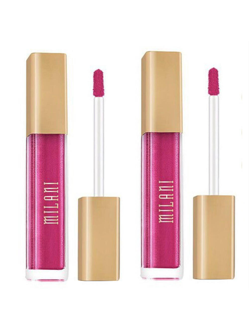 2-Pack New MILANI Amore Matte Metallic Lip Creme Cream Gloss 04 Cinemattic Kiss